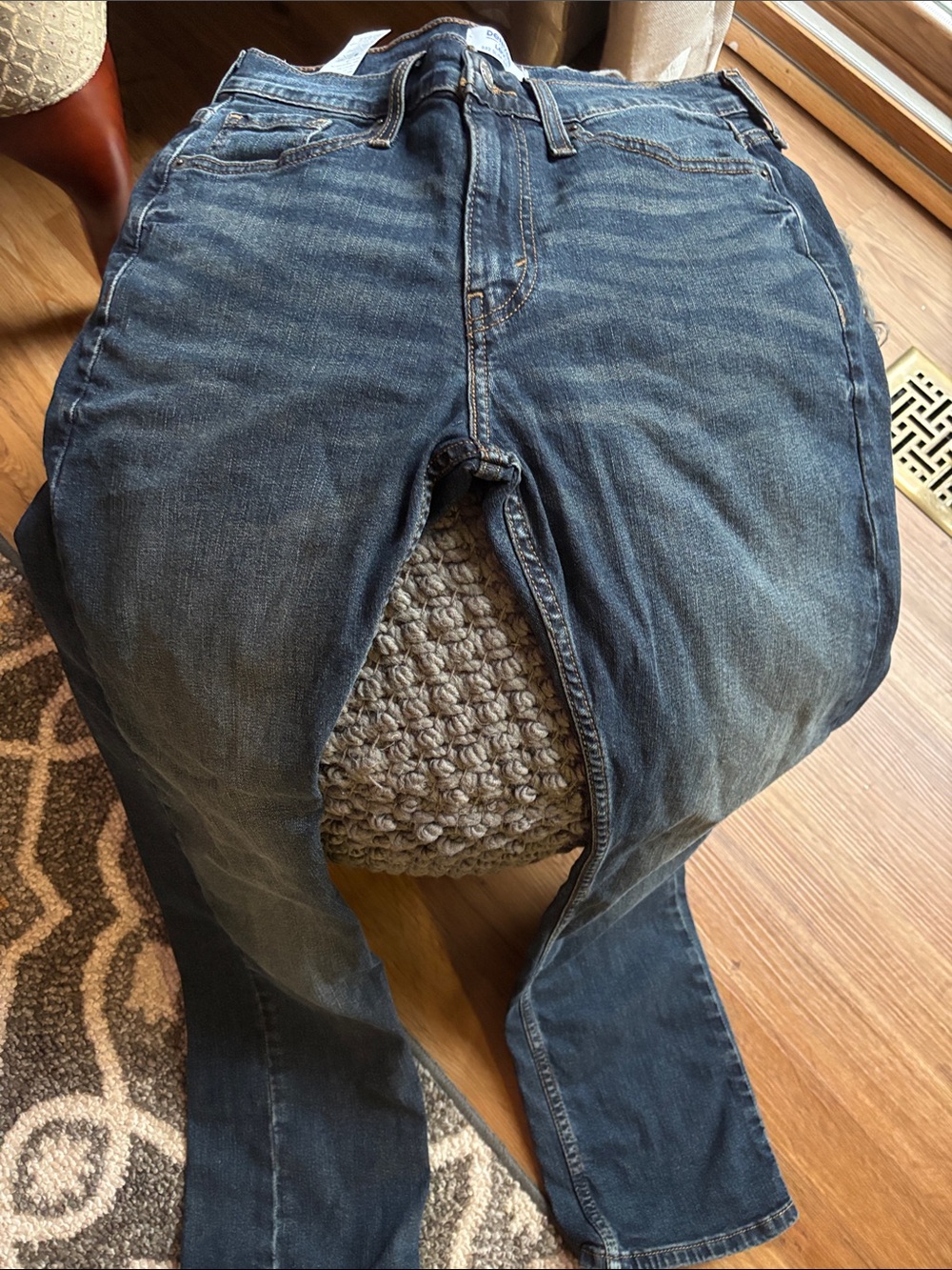 Levi's Mens Slim Straight Blue Denim Jeans